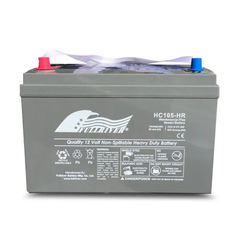 Fullriver HC105HR (GRP31 Heat Resis) HC Series 12V 950Ah Advanced AGM No-Compromise Dual-Purpose Battery