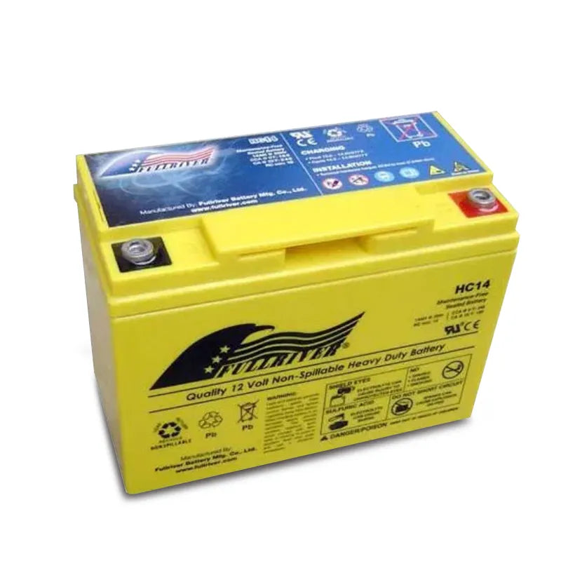 Fullriver HC14B - (PC545) HC Series 12V 14Ah Advanced AGM Dual-Purpose Battery