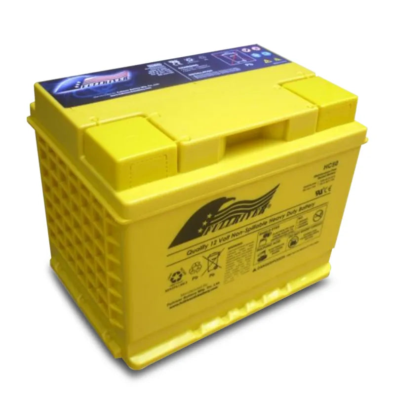 Fullriver HC50 - (DIN - L2) HC Series 12V 50Ah Advanced AGM No-Compromise Dual-Purpose Battery