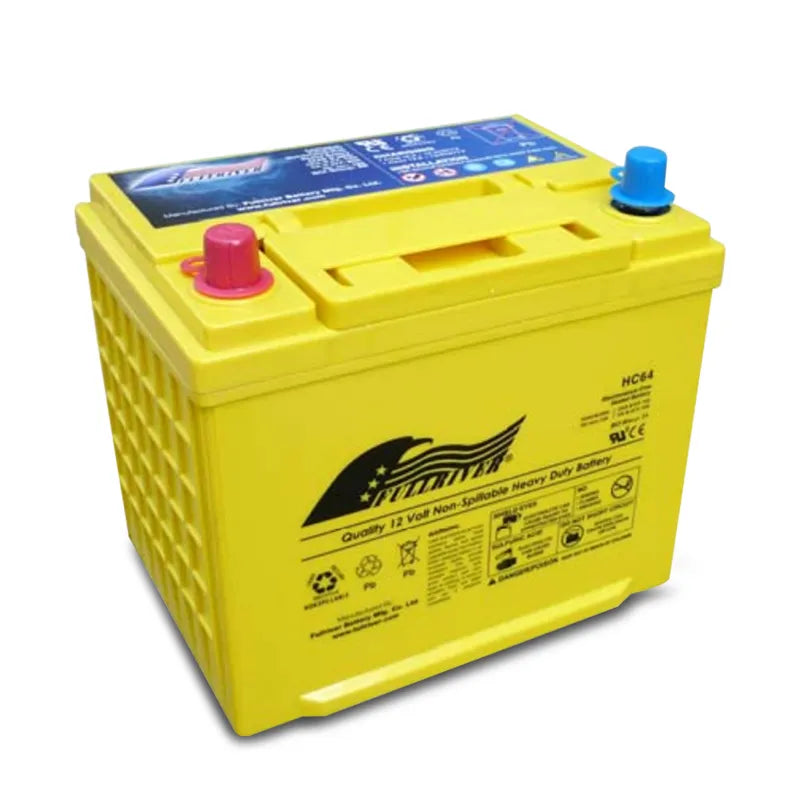 Fullriver HC64L/R (55D23L/R) HC Series 12V 750Ah Advanced AGM No-Compromise Dual-Purpose Battery
