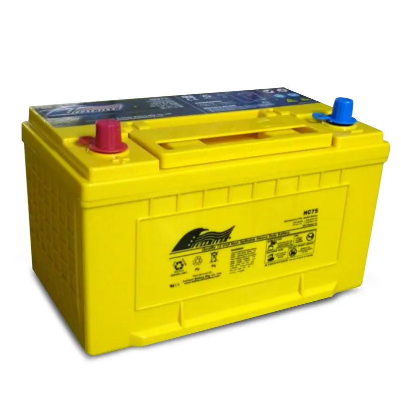 Fullriver HC75 - (PC1750) HC Series 12V 75Ah Advanced AGM No-Compromise Dual-Purpose Battery