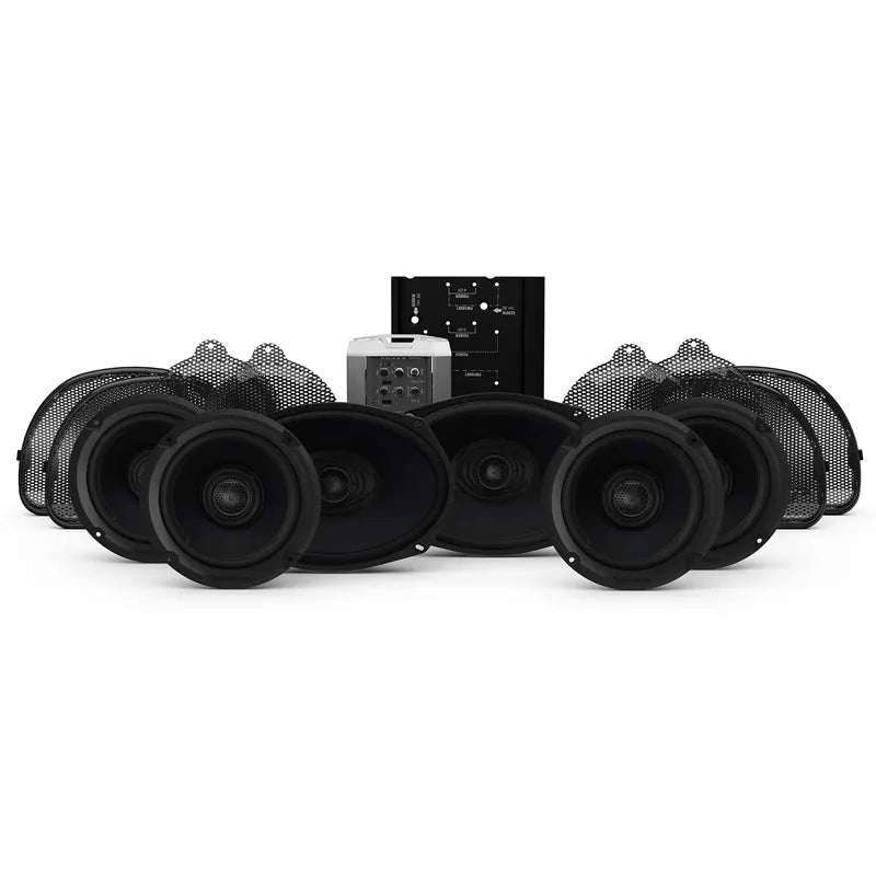 Rockford Fosgate HD14CVO-STAGE3 2014+ Harley-Davidson® Road Glide® CVO® & Street Glide® CVO 6 Speaker & Amp Kit (Gen-2)