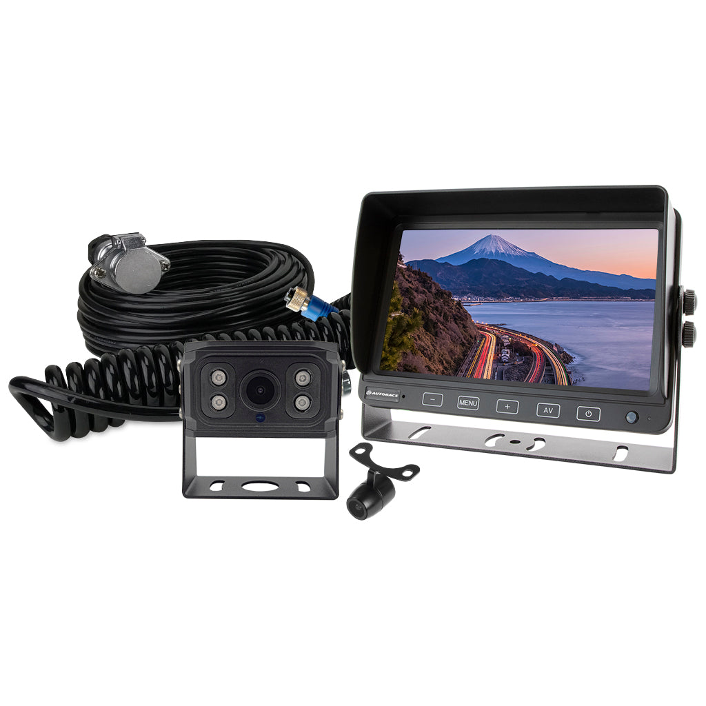 AUTOBACS HD7130CK - 7 Inch 2 Camera Caravan Kit