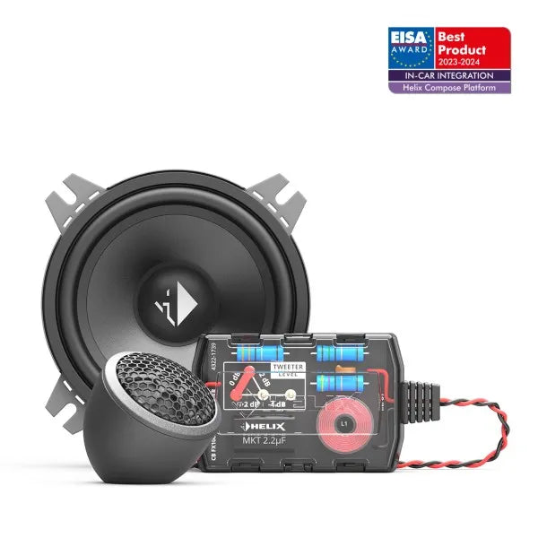 HELIX COMPOSE BASIC CB K100.2-S3 | 4" 2-Way Component System | COMPOSE Series 3Ω