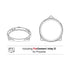 HELIX CFMK100 POR.1 FlexMount100 Adaptor Ring Kit | 4" Midrange Adapter
