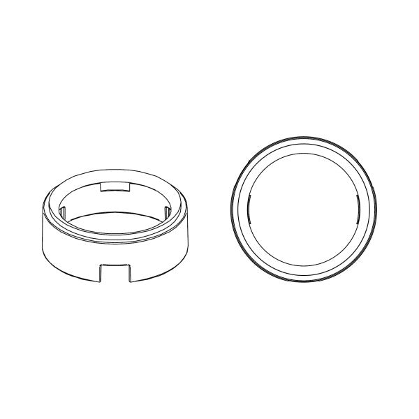 HELIX CFMK20 POR.1 | FlexMount20 Adaptor Ring Kit | Porsche/Ferrari Tweeter Adapter