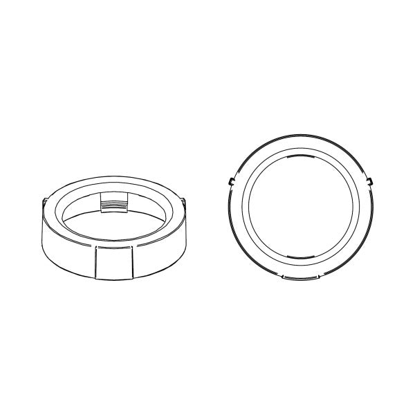 HELIX CFMK20 TES.1 | FlexMount20 Adaptor Ring Kit | Tesla Tweeter Adapter
