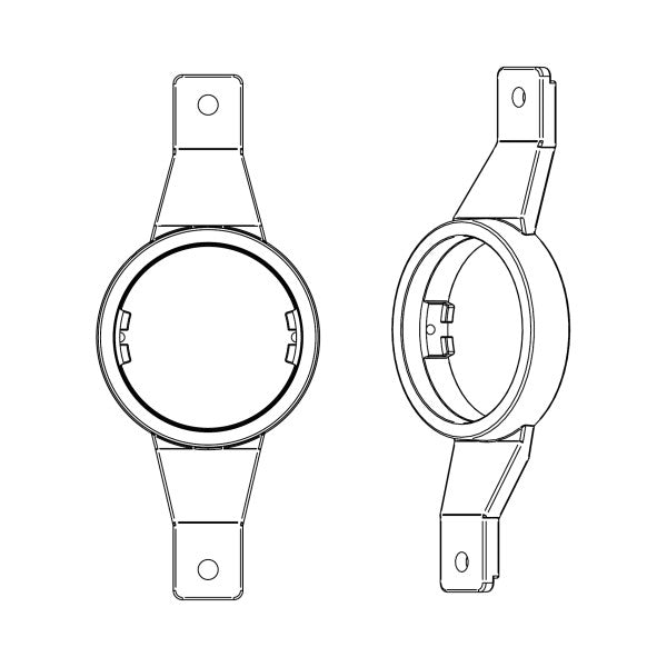 HELIX CFMK25 FIAT.1 | FlexMount25 Adaptor Ring Kit | Fiat Tweeter Adapter