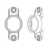 HELIX CFMK25 VOL.1 | FlexMount25 Adaptor Ring Kit | Volvo Tweeter Adapter