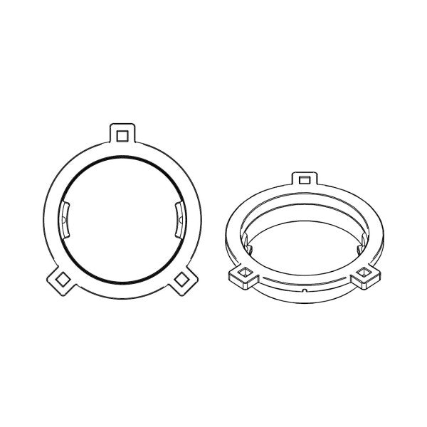 HELIX CFMK25 VW.1 FlexMount25 Adaptor Ring Kit | VW/Skoda/Seat Tweeter Adapter
