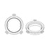 HELIX CFMK25 VW.1 FlexMount25 Adaptor Ring Kit | VW/Skoda/Seat Tweeter Adapter