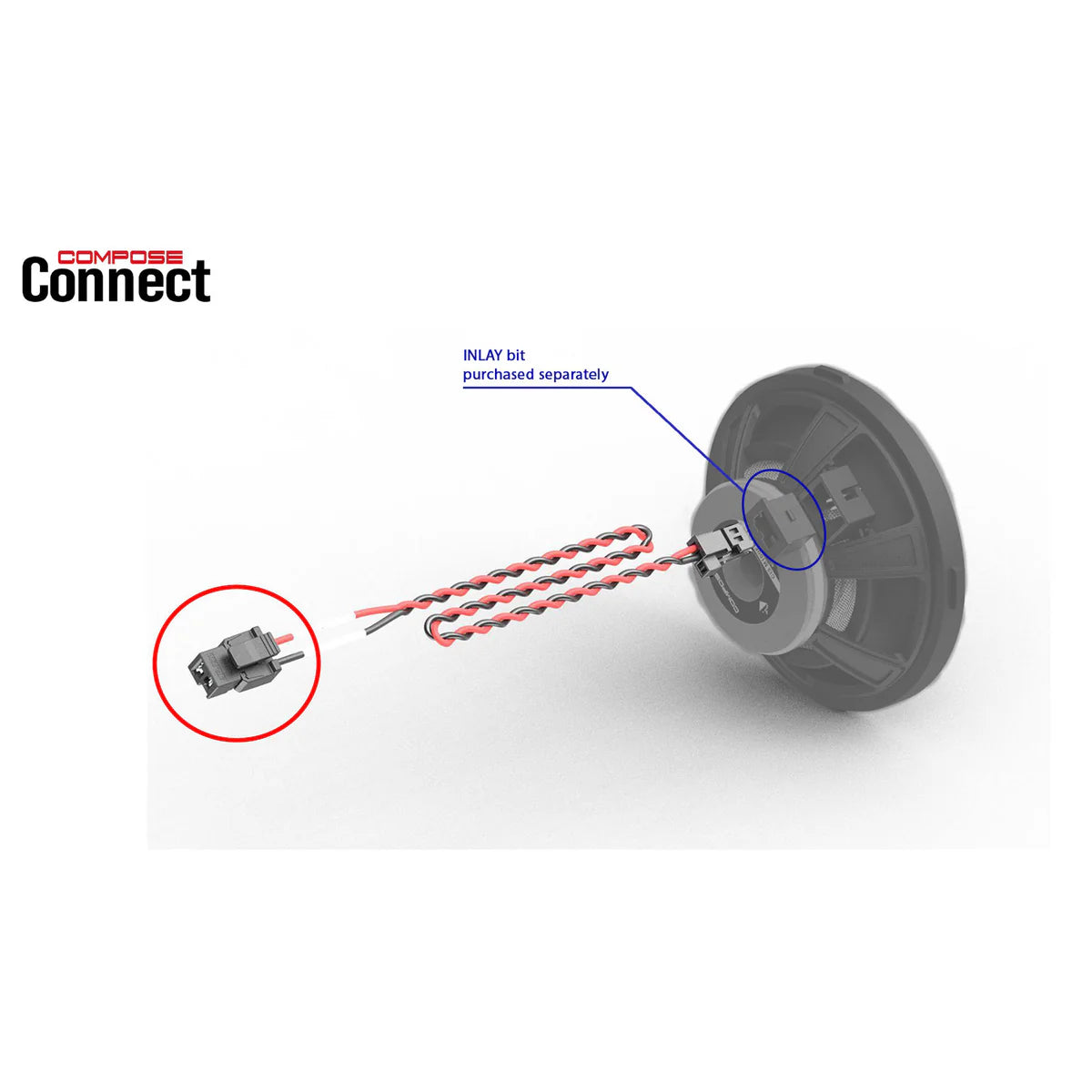 HELIX CWK FX.M-550CC – Premium 55cm Connection Cable for COMPOSE i7 & i3 Midrange Drivers