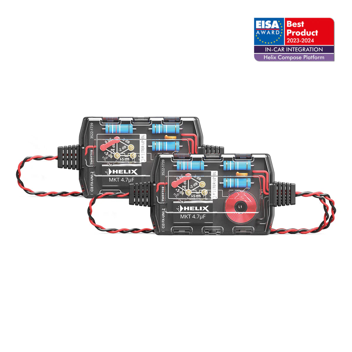 HELIX COMPOSE Ci3 FX-UNI.2 Crossover – Perfect for High-End Car Audio Systems