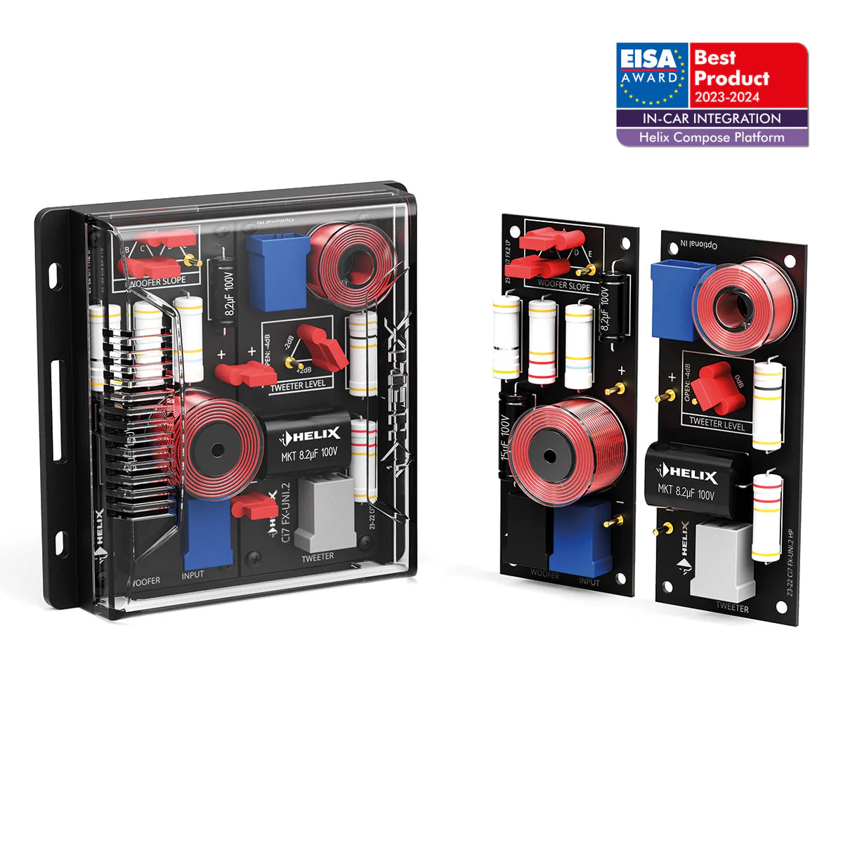 HELIX COMPOSE Ci7 FX-UNI.2 2-Way Flex-Crossover – Ultimate Sound Precision for Your Car Audio Setup