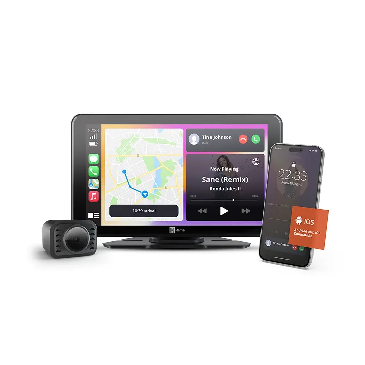 Hema HR-1 7 Inch Smart Monitor with Dual-Channel DVR
