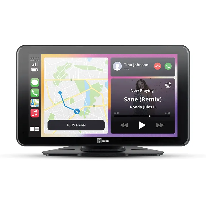 Hema HR-1 7 Inch Smart Monitor with Dual-Channel DVR