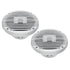 Hertz HEX 6.5 M -TW 6.5" 100W Total-White Marine Coaxial Speaker - Pair