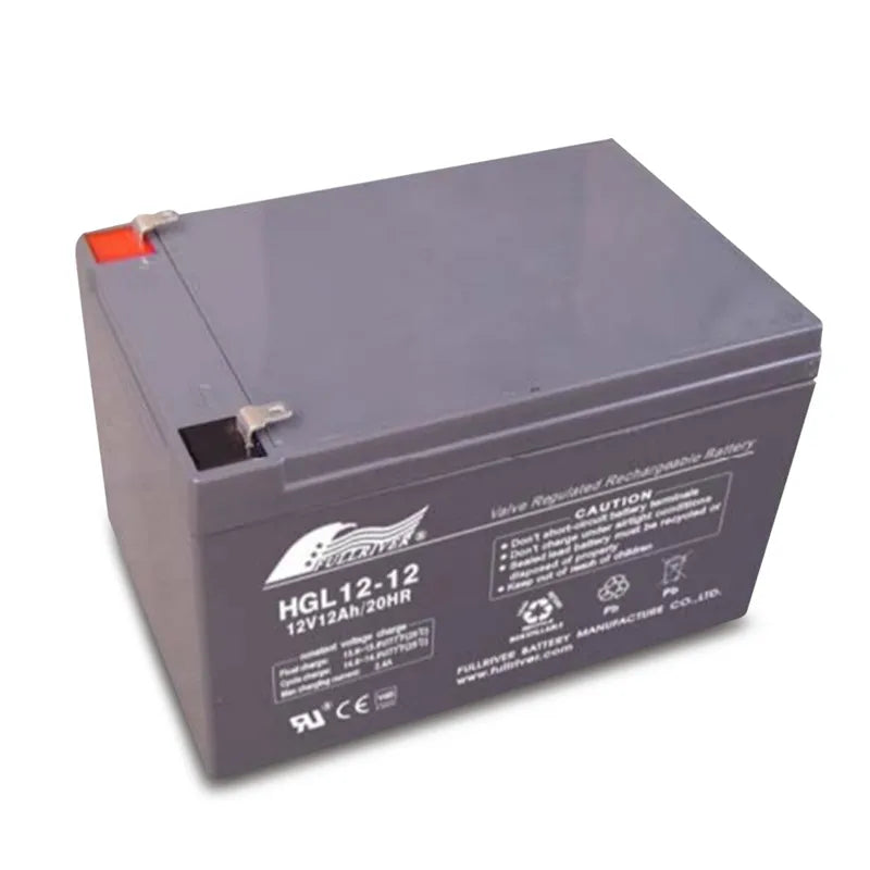 Fullriver HGL12-12 HGL Series 12V 12Ah General Purpose AGM Valve-Regulated Lead Acid Battery