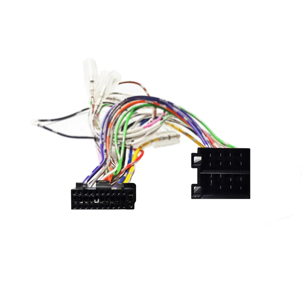 CAC HISOKW5 ISO Harness Compatible with Kenwood & JVC 2024+ Headunits 22 pin Adapter