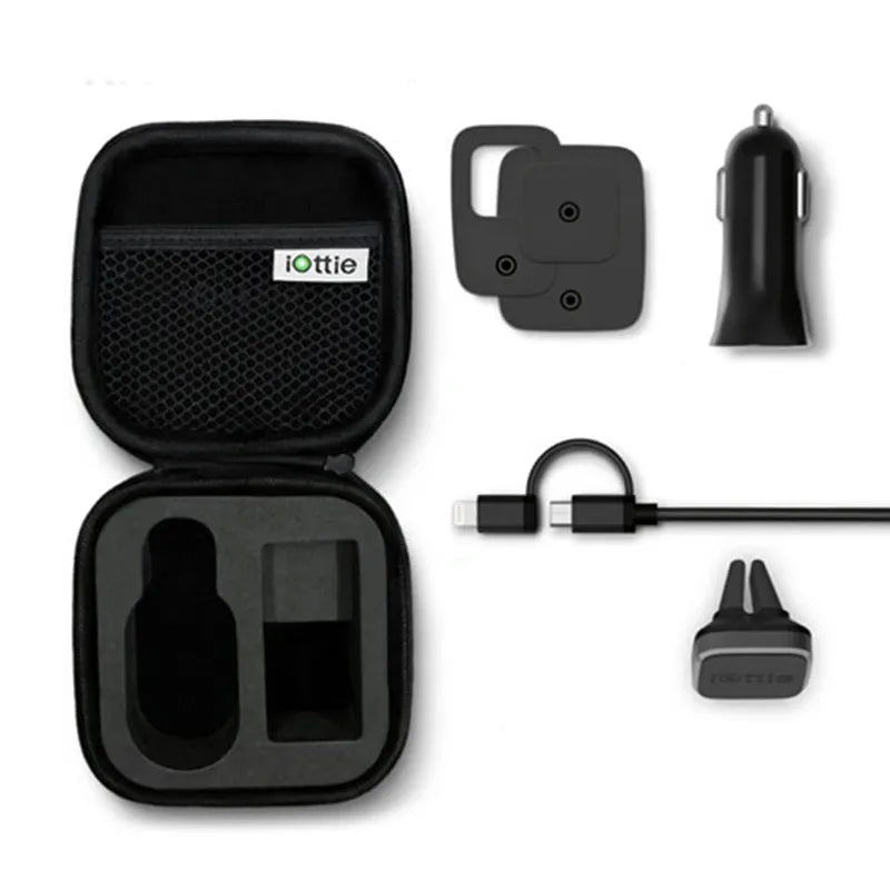 iOttie HLTRIO110 iTap Magnetic Mounting & Charging Travel Kit