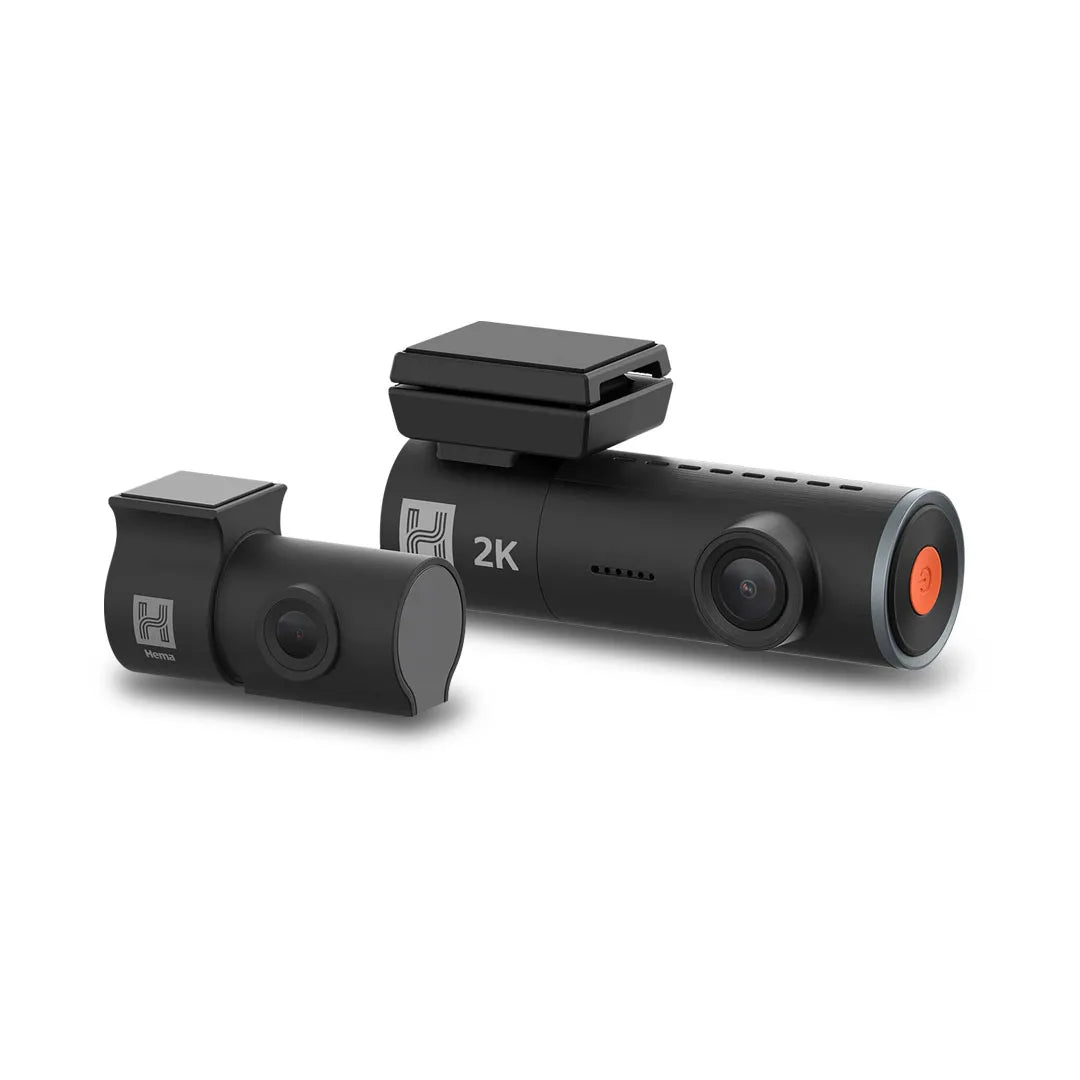 Hema HM-DVR2 2K QHD Discreet Dual Channel Dashcam