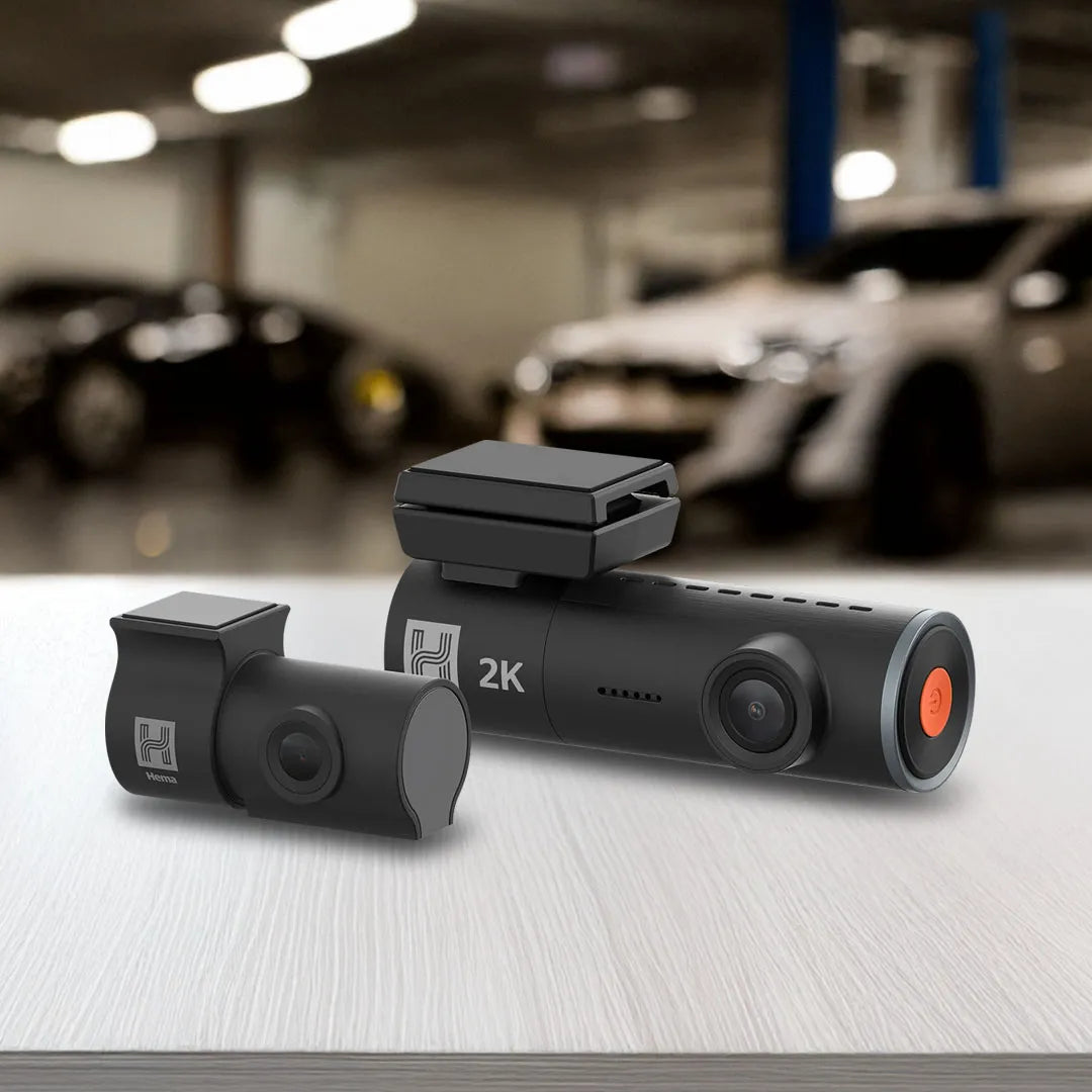 Hema HM-DVR2 2K QHD Discreet Dual Channel Dashcam