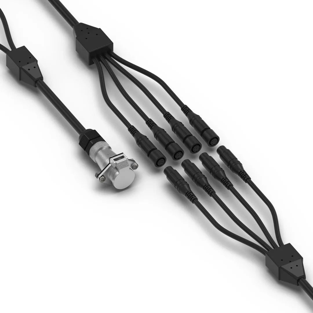 Hema HM-WOZ4 4-Channel Heavy Duty WOZA Connector Cable