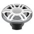 Hertz HMX7SLDS Marine 7.7 Inch RGB Coaxial Speaker Pair Grey White