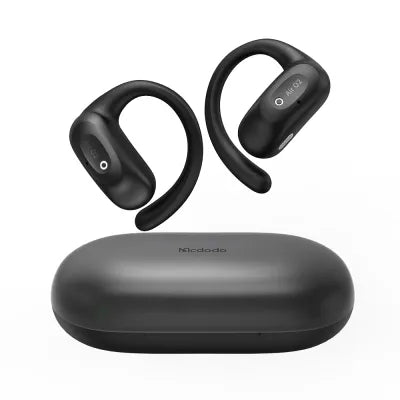 MCDODO HP-8050 TWS Open-Ear Earphones with Clips & Digital Charging Case