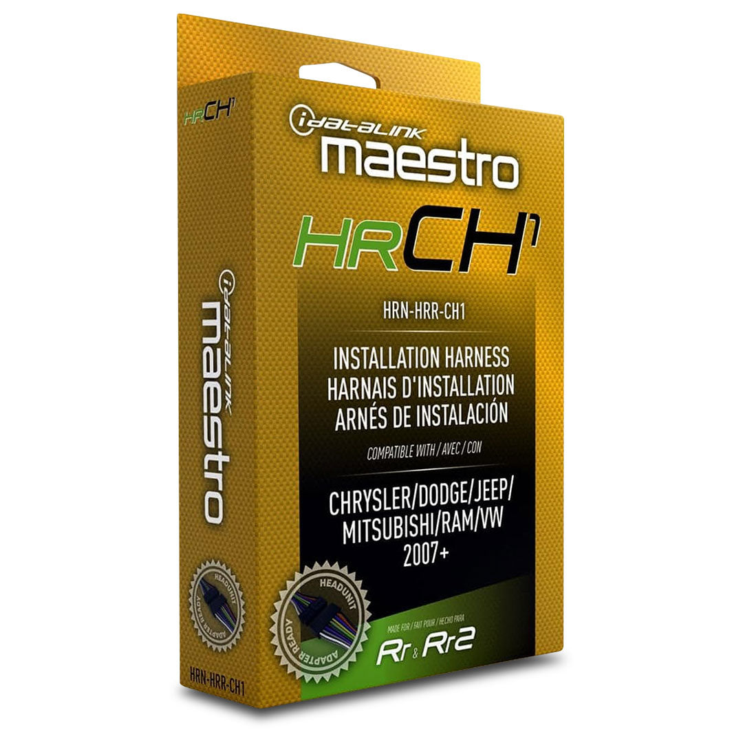 iDatalink Maestro HRN-HRR-CH1 Plug-N'-Play T-Harness For CH1 Chrysler/Dodge/Jeep Vehicles (HRCH1)