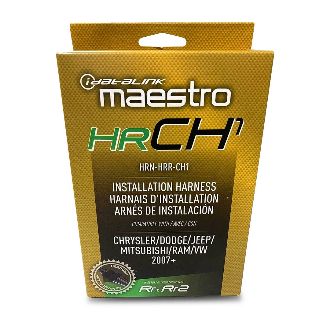 iDatalink Maestro HRN-HRR-CH1 Plug-N'-Play T-Harness For CH1 Chrysler/Dodge/Jeep Vehicles (HRCH1)