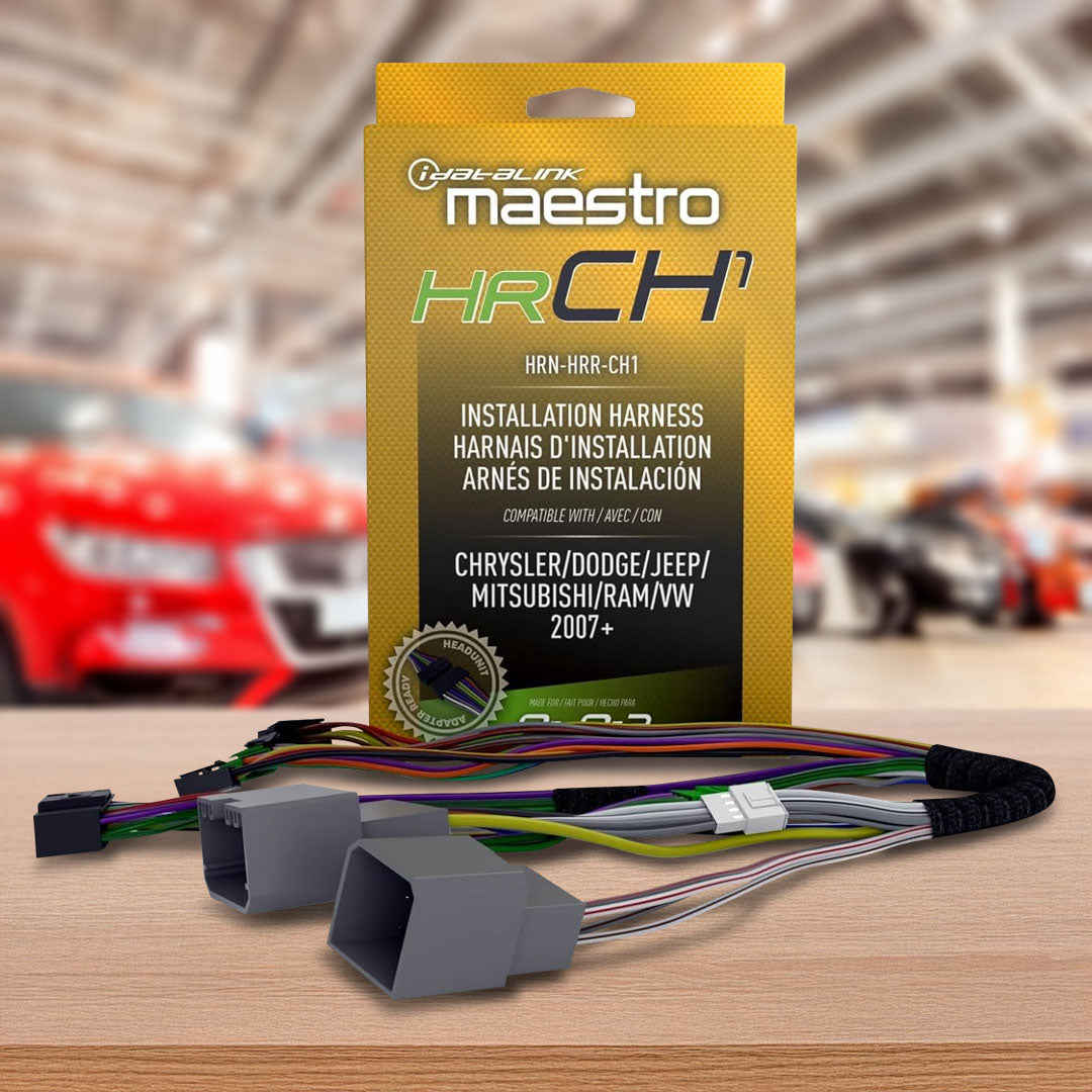 iDatalink Maestro HRN-HRR-CH1 Plug-N'-Play T-Harness For CH1 Chrysler/Dodge/Jeep Vehicles (HRCH1)
