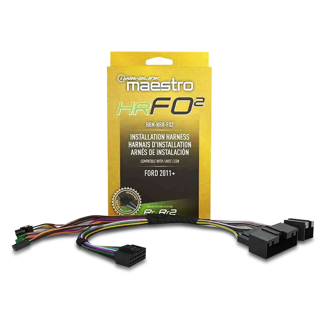 iDatalink Maestro HRN-HRR-FO2 | Plug-N'-Play T-Harness | For FO2 Ford Vehicles With HU Connectors