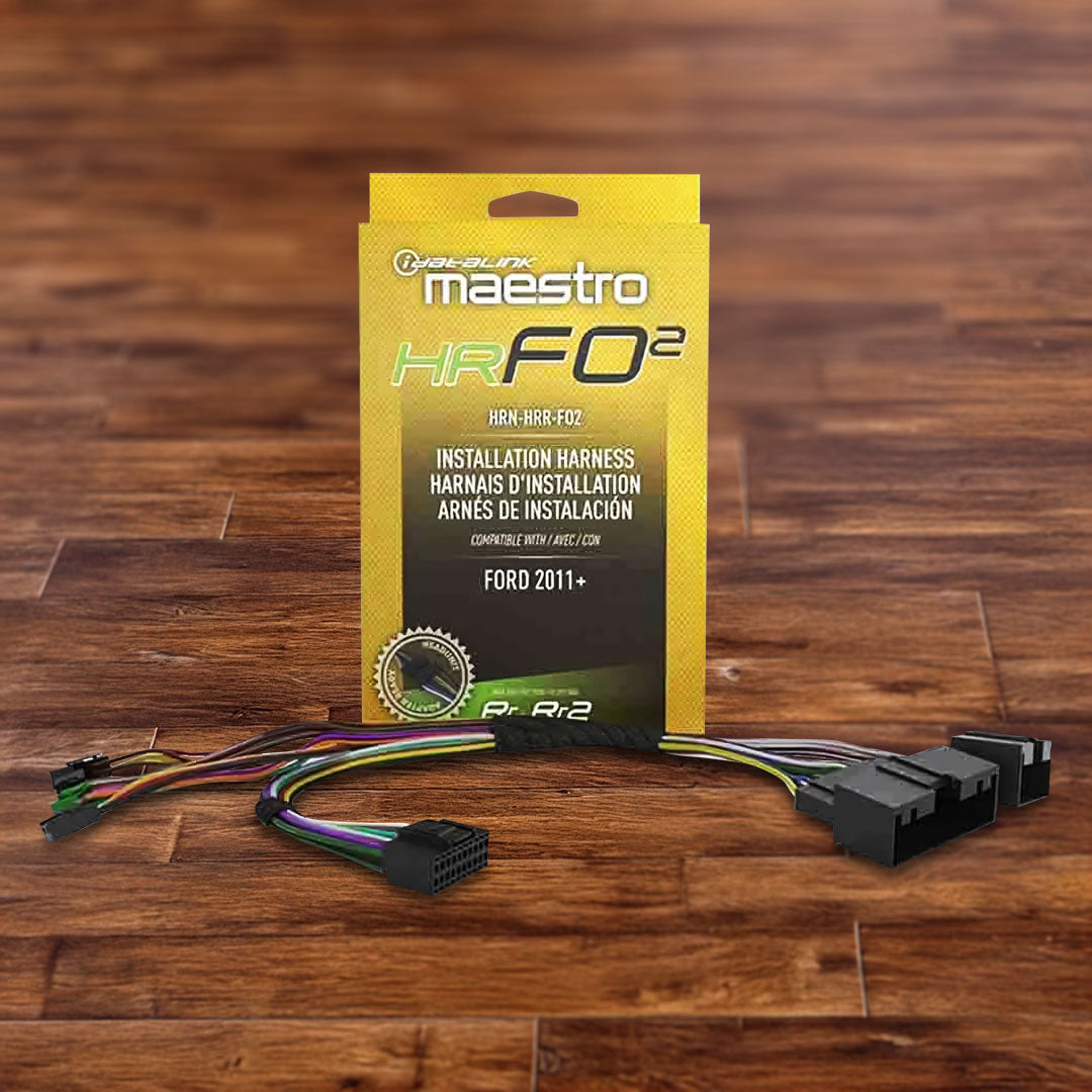 iDatalink Maestro HRN-HRR-FO2 | Plug-N'-Play T-Harness | For FO2 Ford Vehicles With HU Connectors