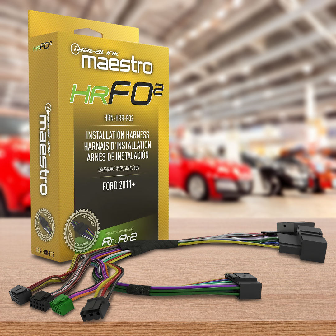 iDatalink Maestro HRN-HRR-FO2 | Plug-N'-Play T-Harness | For FO2 Ford Vehicles With HU Connectors