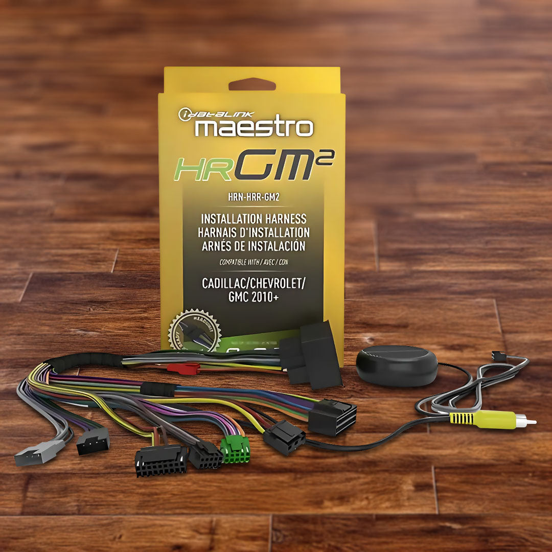 iDatalink Maestro HRN-HRR-GM2 | Plug-N'-Play T-Harness | For GM2 Vehicles With Speaker & HU Connectors