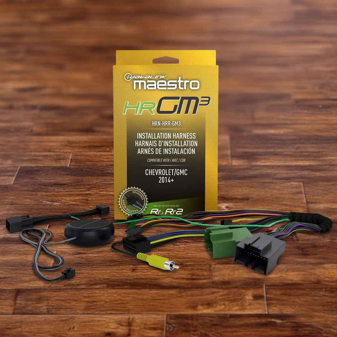 iDatalink Maestro HRN-HRR-GM3 | Plug-N'-Play T-Harness | For GM3 Vehicles With Speaker & HU Connectors