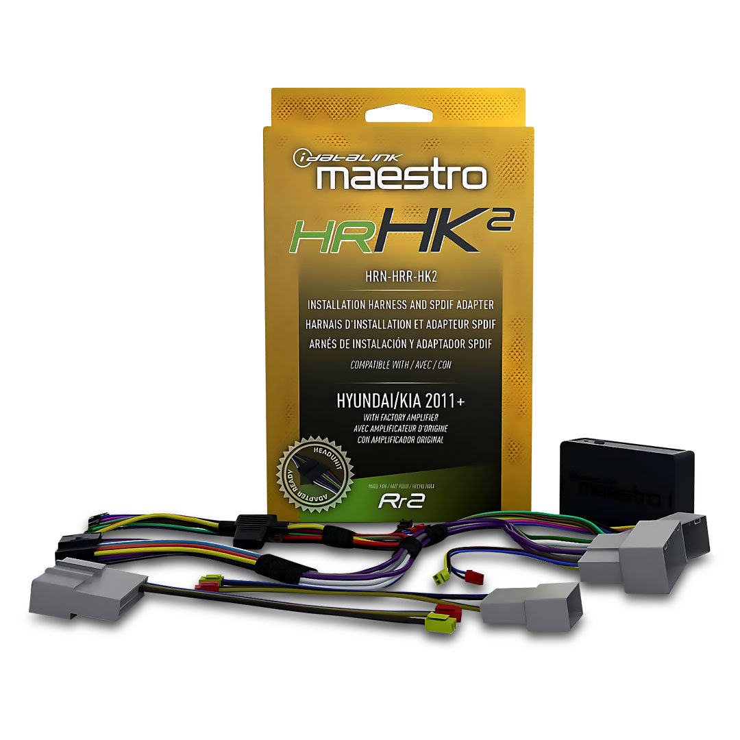 iDatalink Maestro HRN-HRR-HK2 | Plug-N'-Play T-Harness | For Select Hyundai & Kia Vehicles