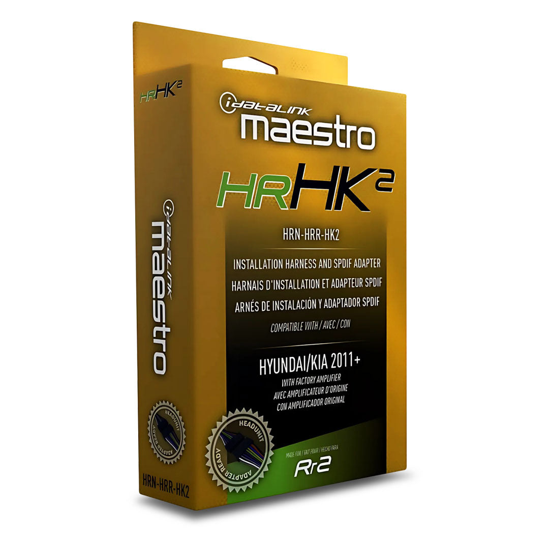 iDatalink Maestro HRN-HRR-HK2 | Plug-N'-Play T-Harness | For Select Hyundai & Kia Vehicles