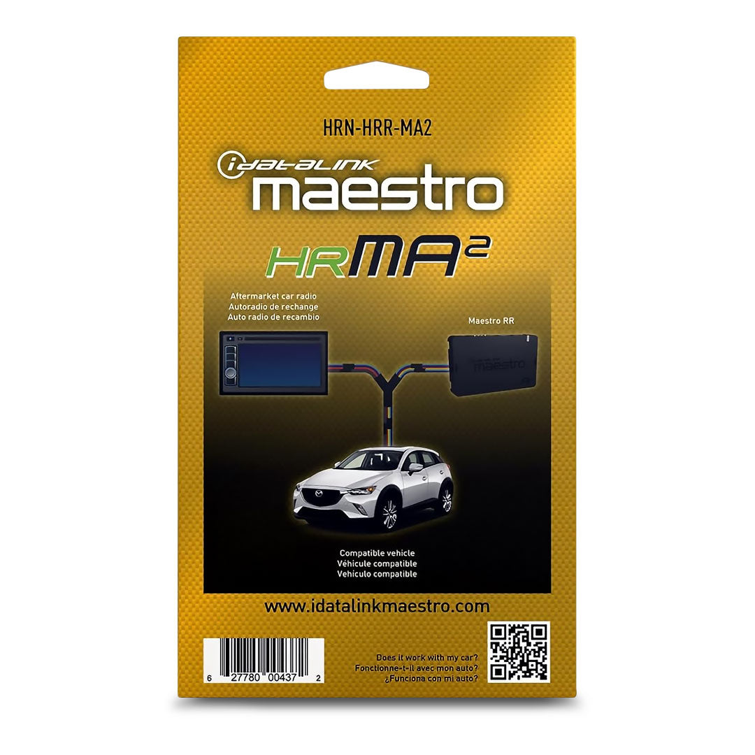 iDatalink Maestro HRN-HRR-MA2 | Plug-N'-Play T-Harness | For Mazda Vehicles