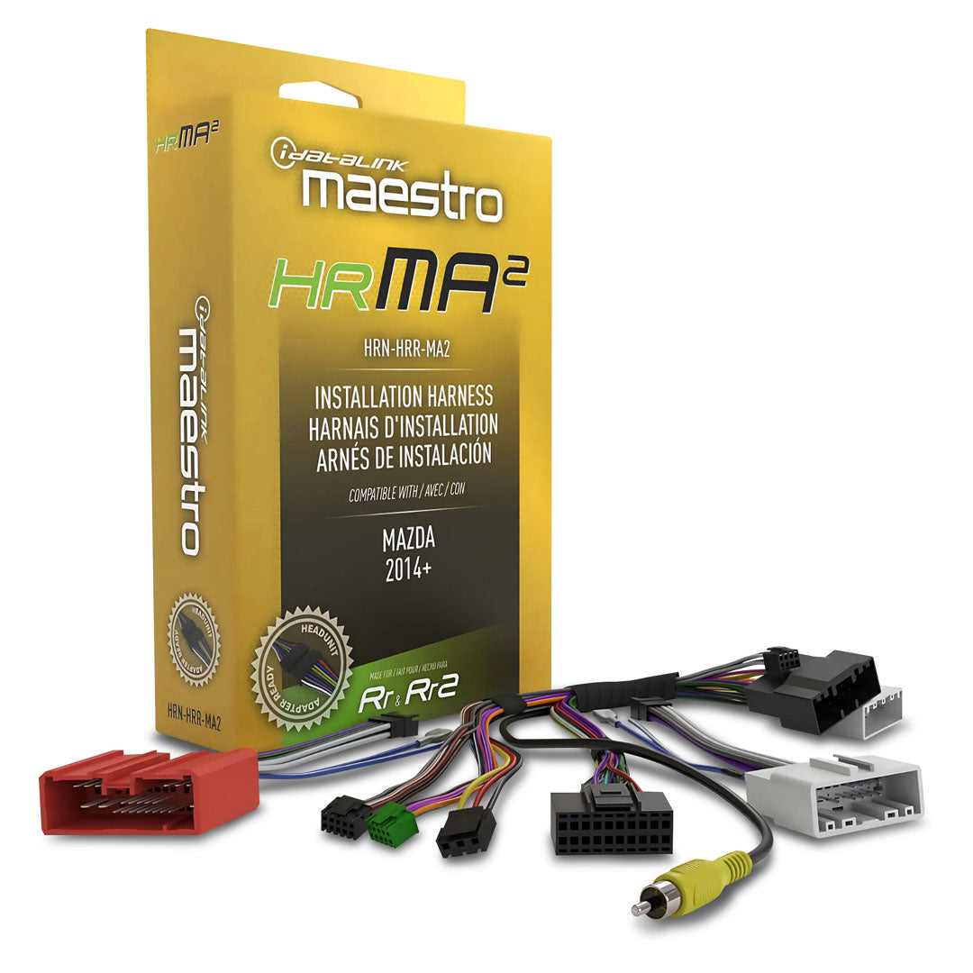 iDatalink Maestro HRN-HRR-MA2 | Plug-N'-Play T-Harness | For Mazda Vehicles