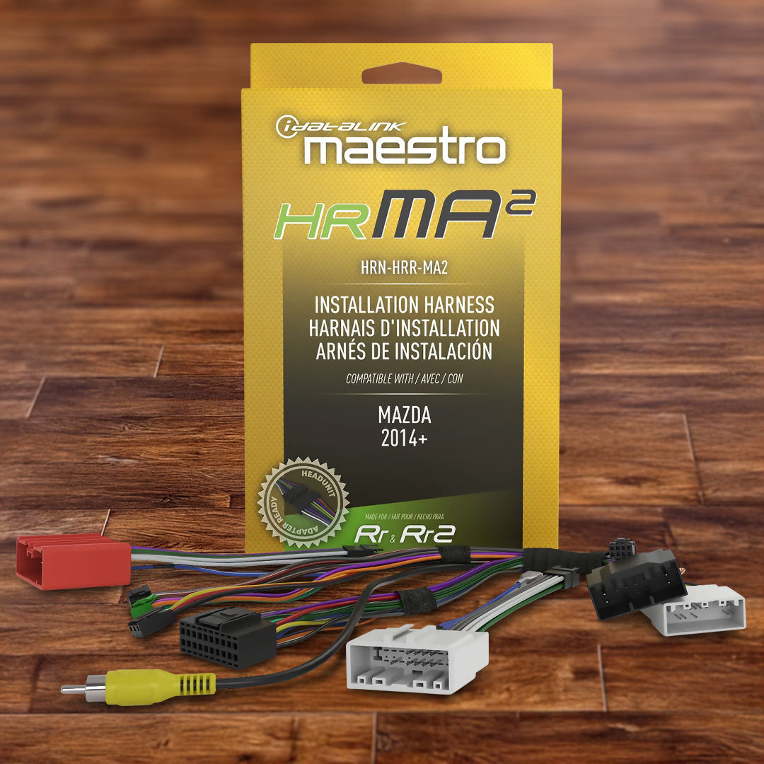 iDatalink Maestro HRN-HRR-MA2 | Plug-N'-Play T-Harness | For Mazda Vehicles