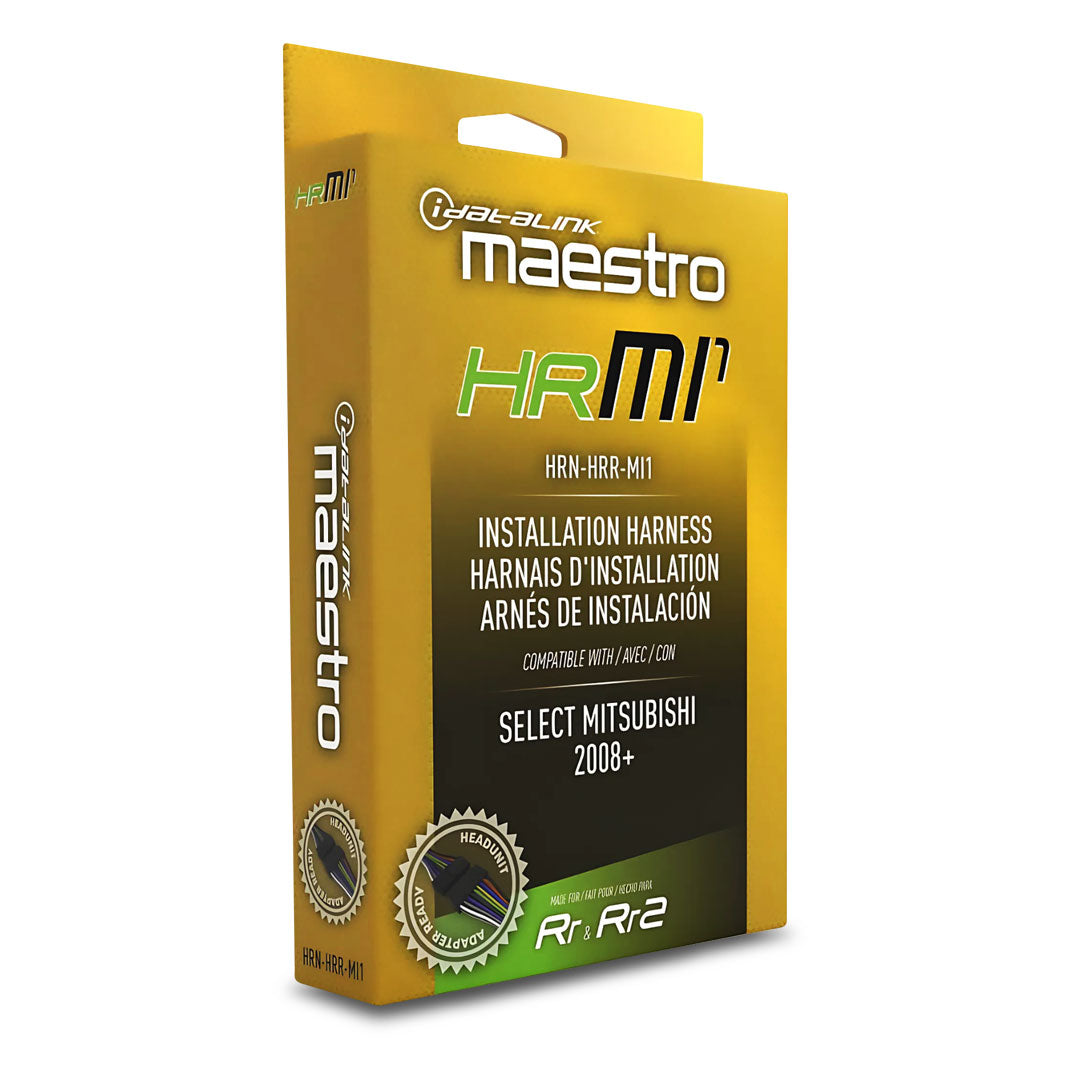 iDatalink Maestro HRN-HRR-MI1 | Plug-N'-Play T-Harness | For Mitsubishi Vehicles