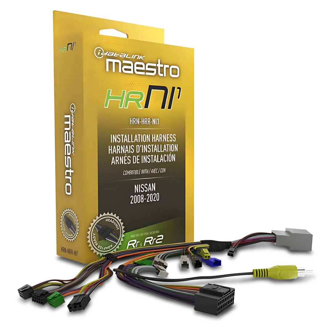 iDatalink Maestro HRN-HRR-NI1 | Plug-N'-Play T-Harness For NI1 Vehicles With HU Connectors