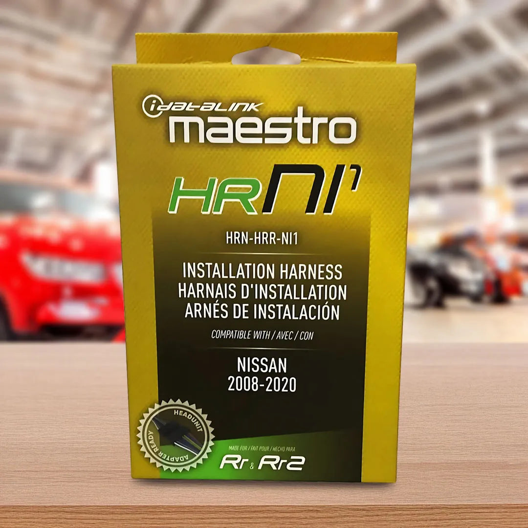 iDatalink Maestro HRN-HRR-NI1 | Plug-N'-Play T-Harness For NI1 Vehicles With HU Connectors