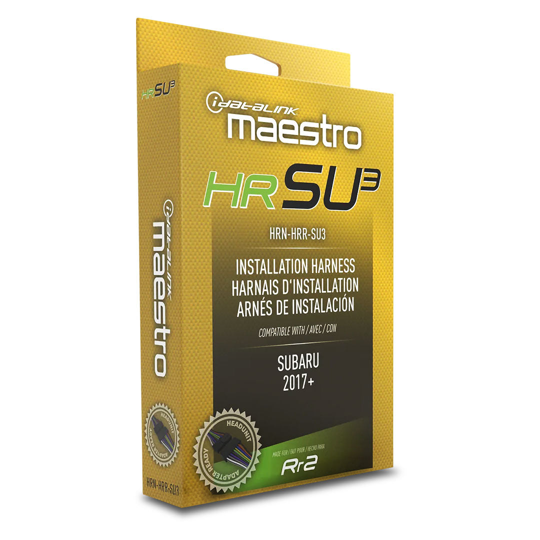 iDatalink Maestro HRN-HRR-SU3 | Plug-N'-Play T-Harness | For Subaru Vehicles