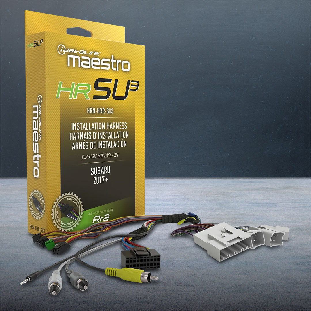 iDatalink Maestro HRN-HRR-SU3 | Plug-N'-Play T-Harness | For Subaru Vehicles