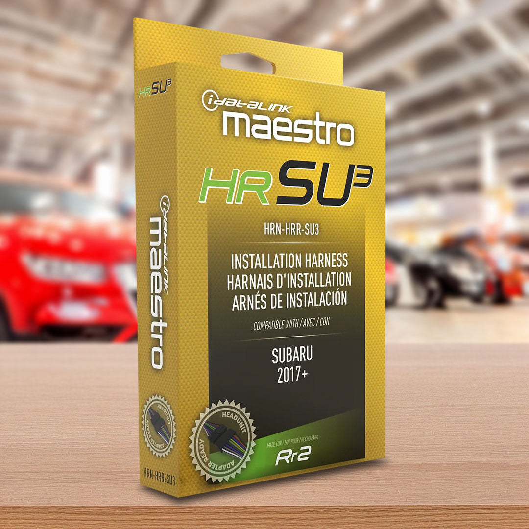 iDatalink Maestro HRN-HRR-SU3 | Plug-N'-Play T-Harness | For Subaru Vehicles