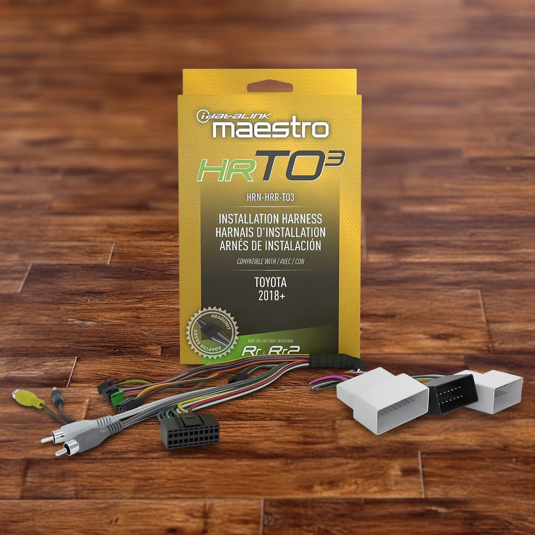 iDatalink Maestro HRN-HRR-TO3 Plug-N'-Play T-Harness For TO3 Toyota Vehicles With HU Connectors (HRTO3)