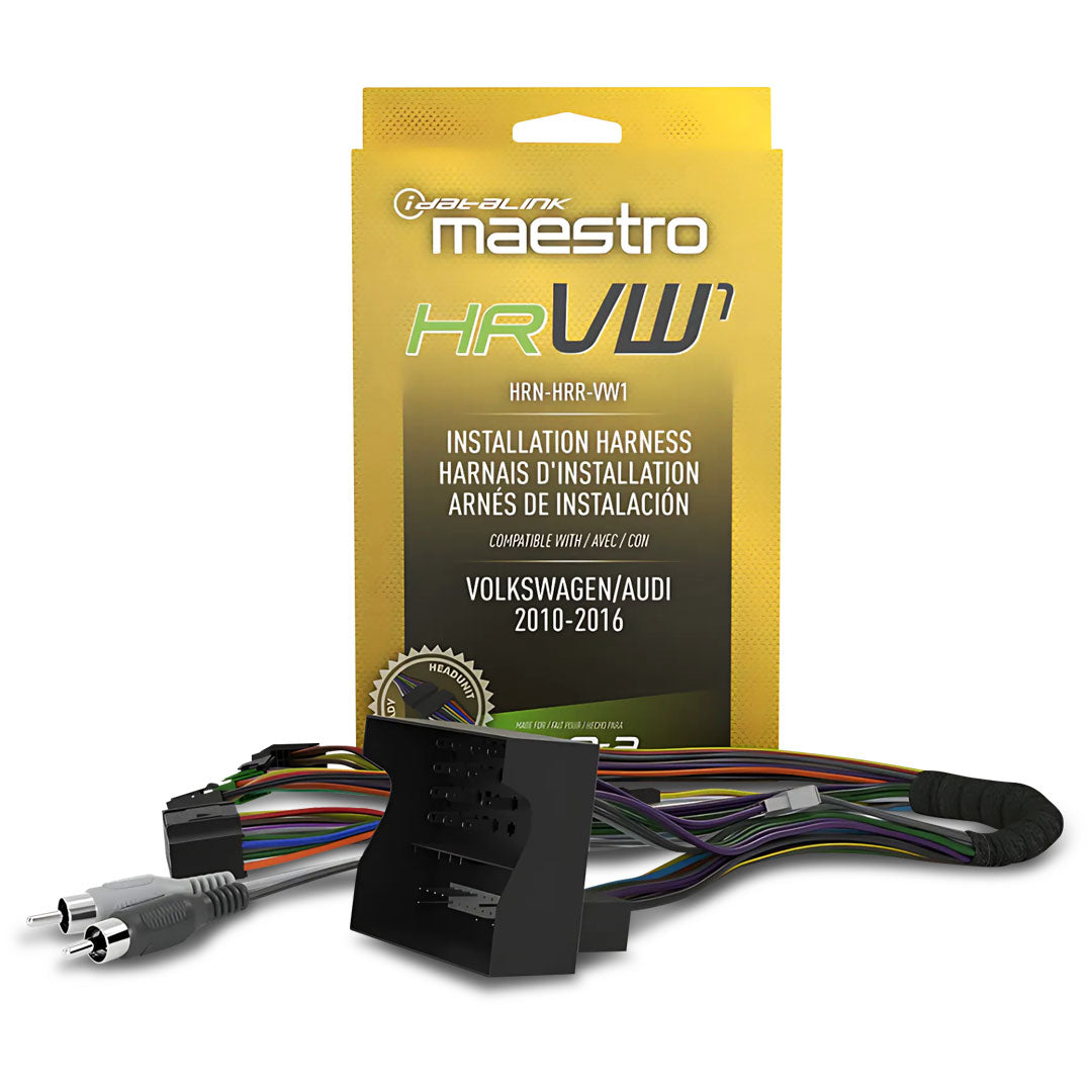 iDatalink Maestro HRN-HRR-VW1 | Plug-N'-Play T-Harness | For VW1 Vehic ...